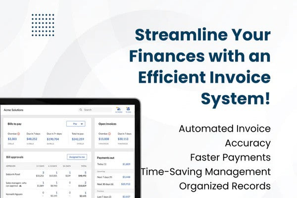💼 Streamline Your Finances with an Efficient Invoice System! 📊