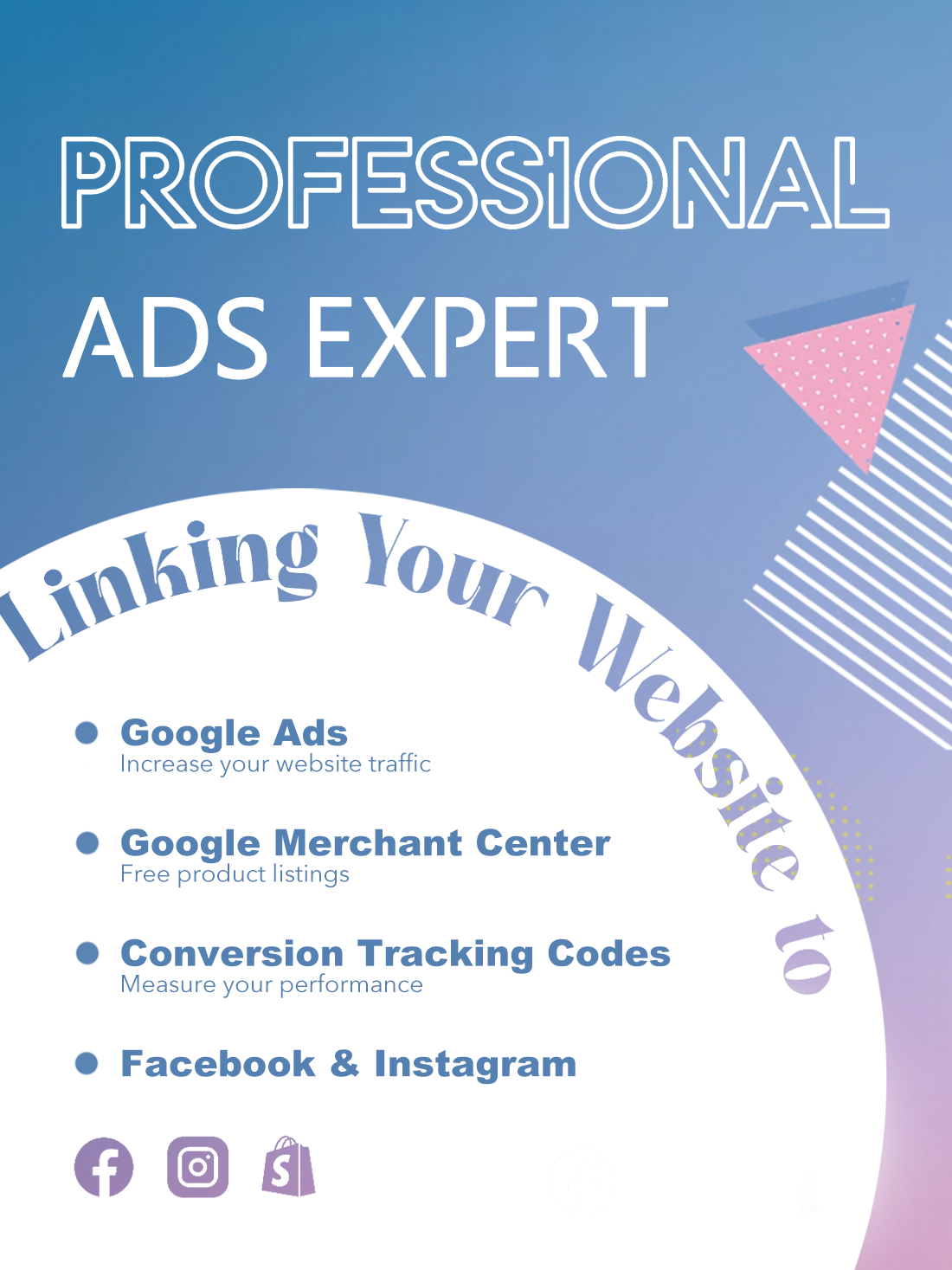 Set up ads for your shopify