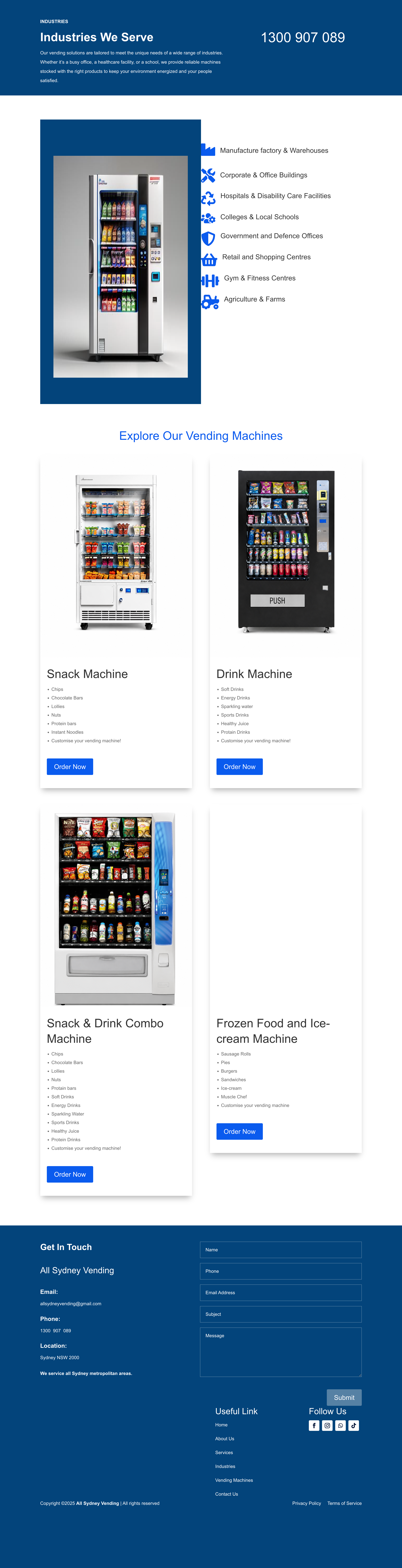 All Sydney Vending