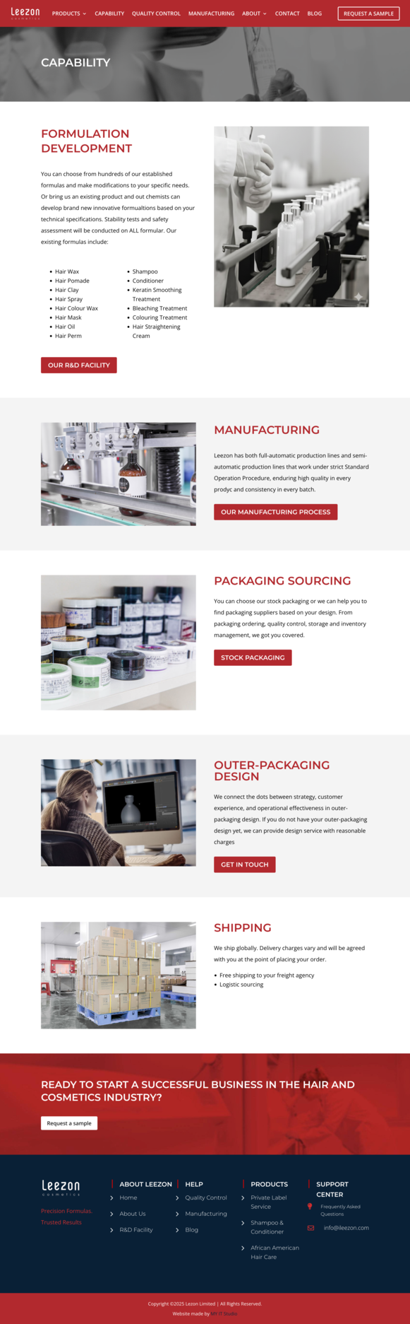 Leezon | Hair cosmetics