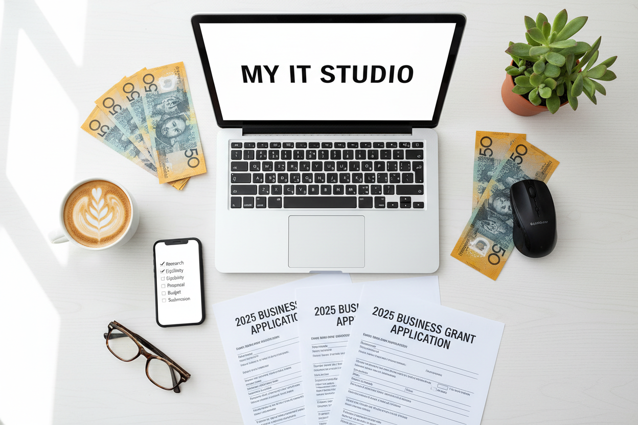 Small Business Grants in Australia: A Practical Guide for 2025 — and How MY IT STUDIO Helps You Make the Most of Them