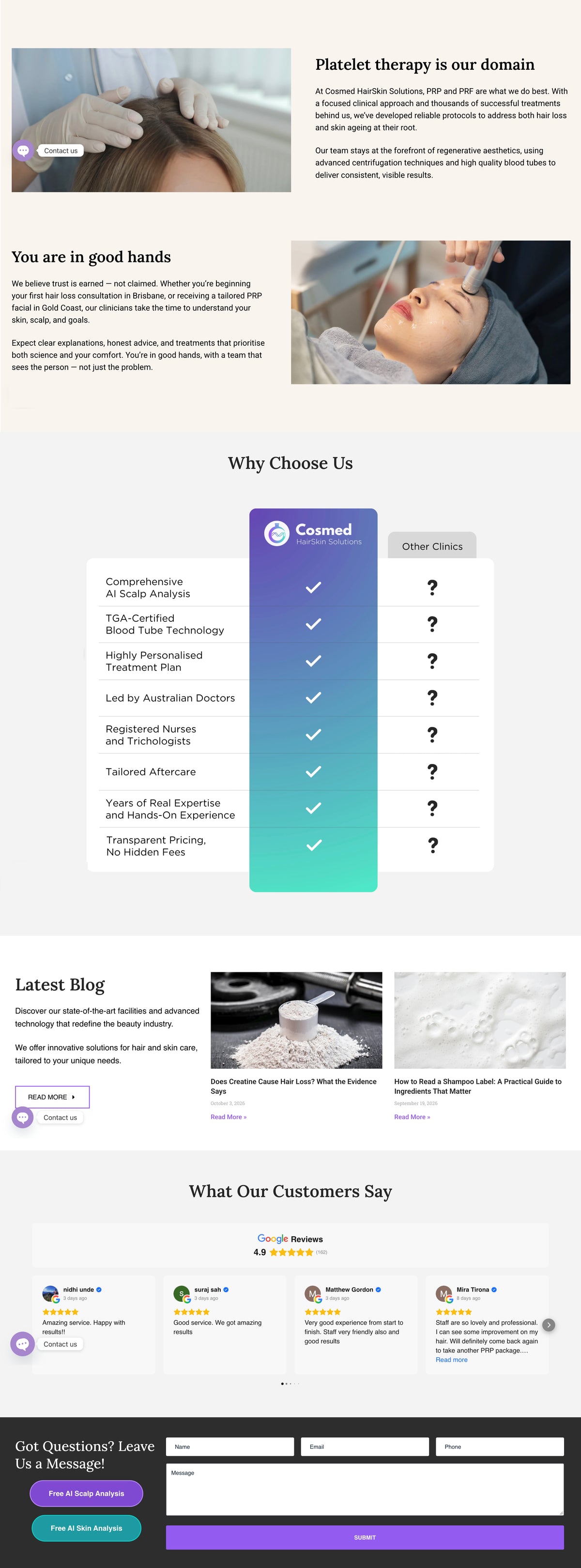 Cosmed HairSkin Solutions