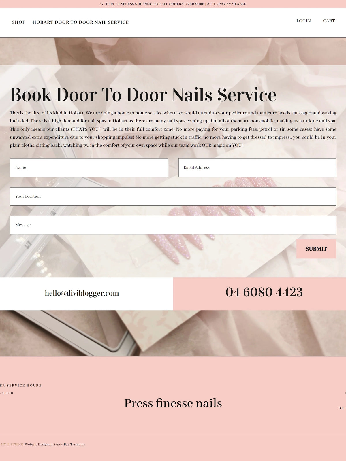 Press Finesse Nail Art