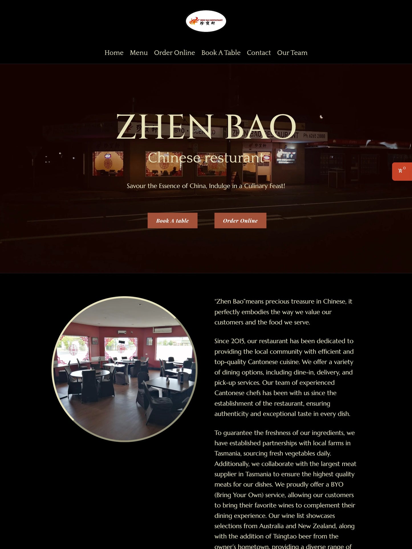 Zhen Bao restaurant