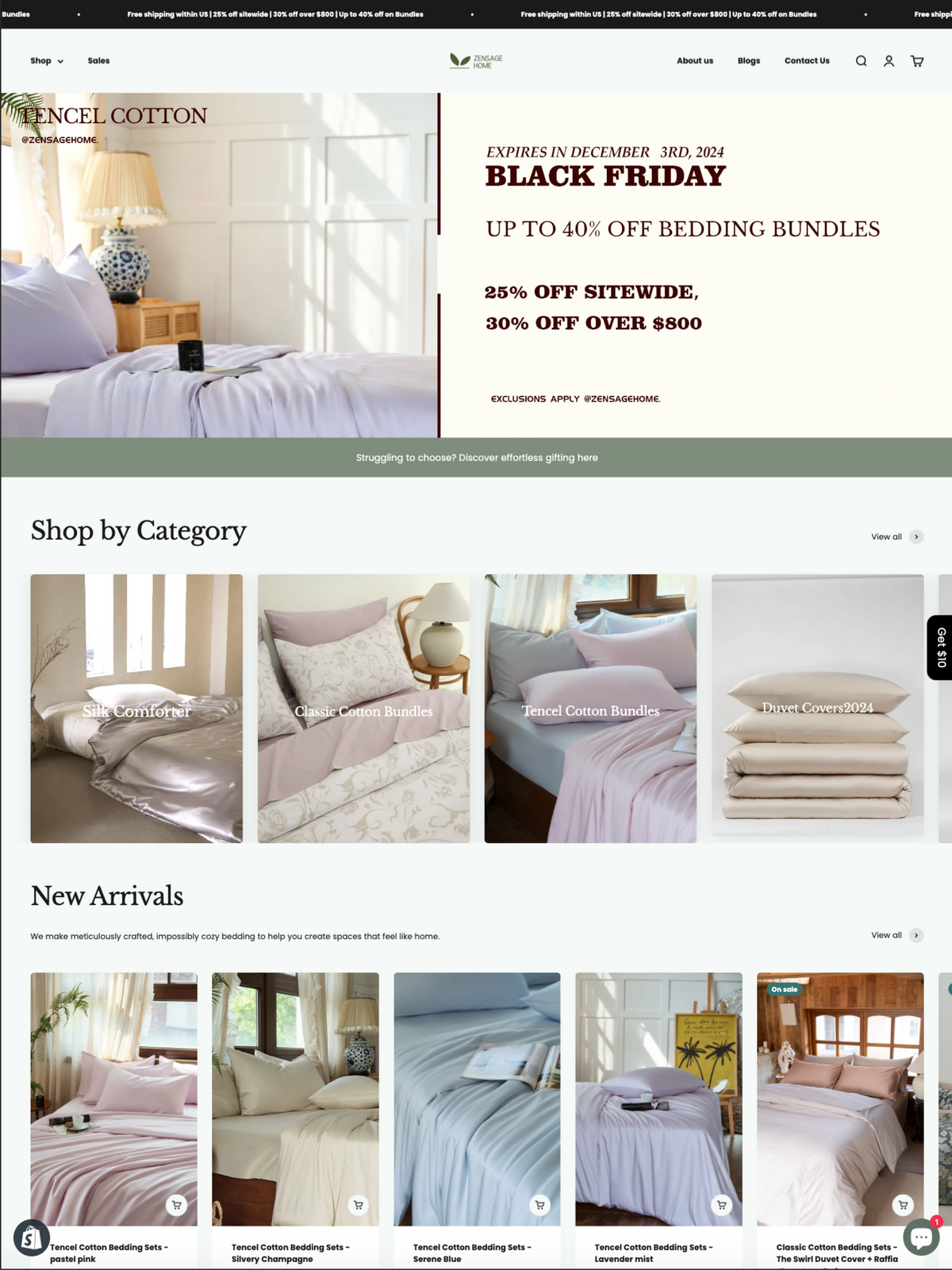 Zensage Home