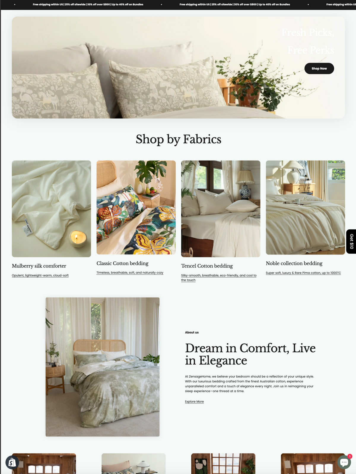 Zensage Home