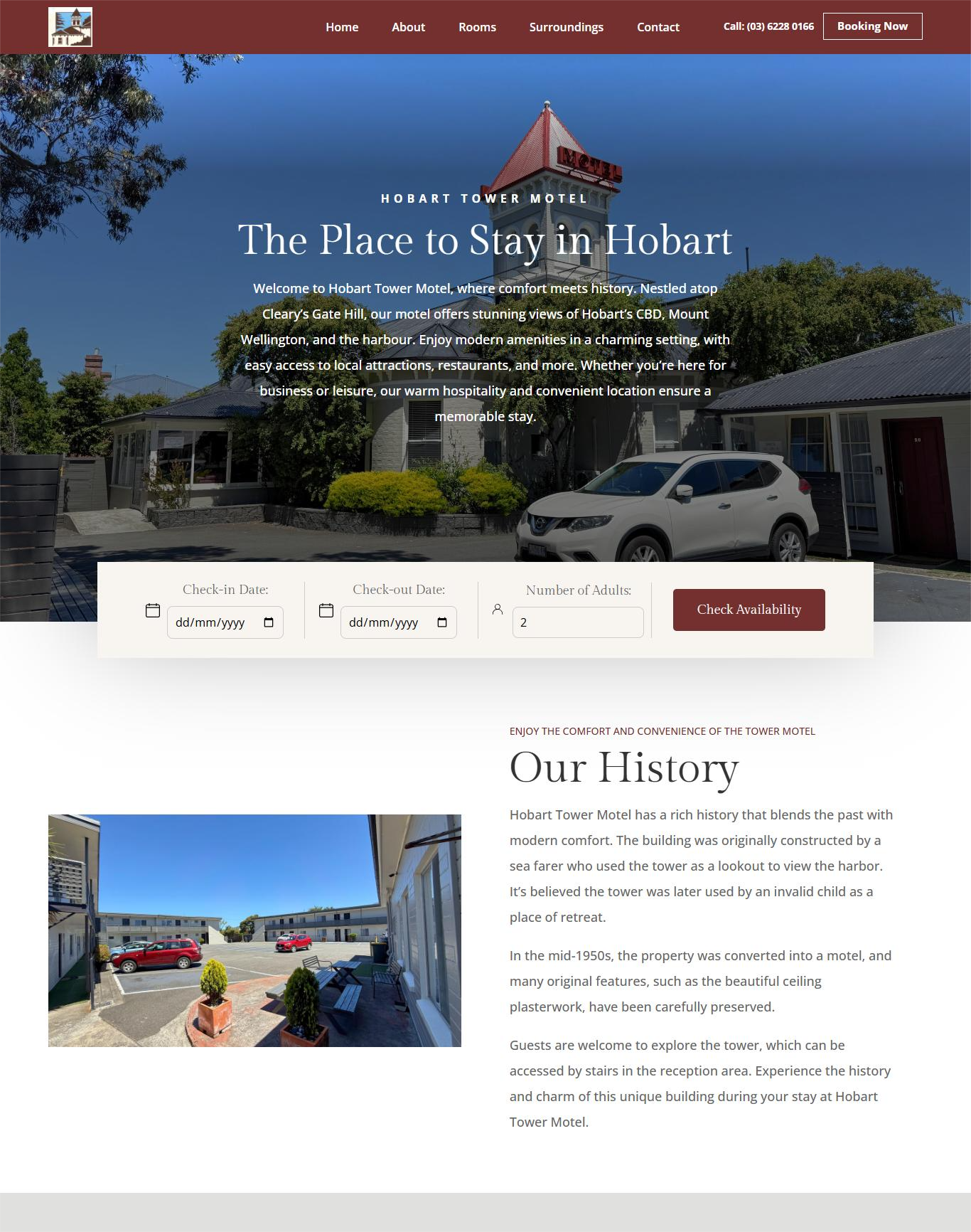 Hobart Tower Motel