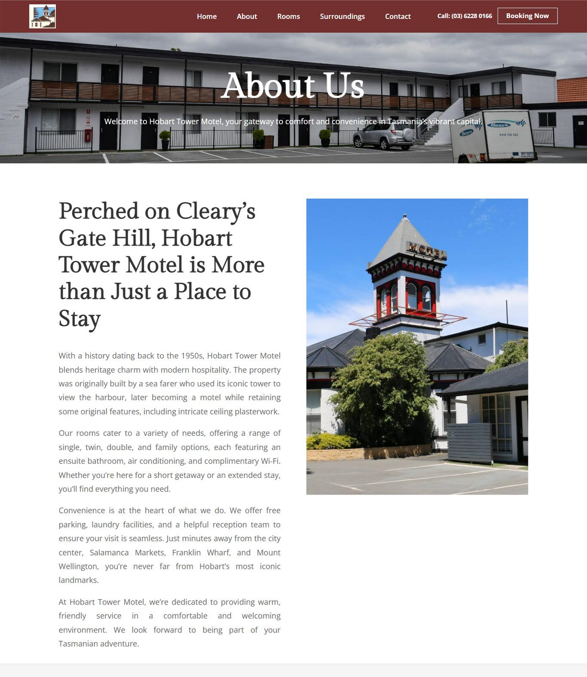 Hobart Tower Motel