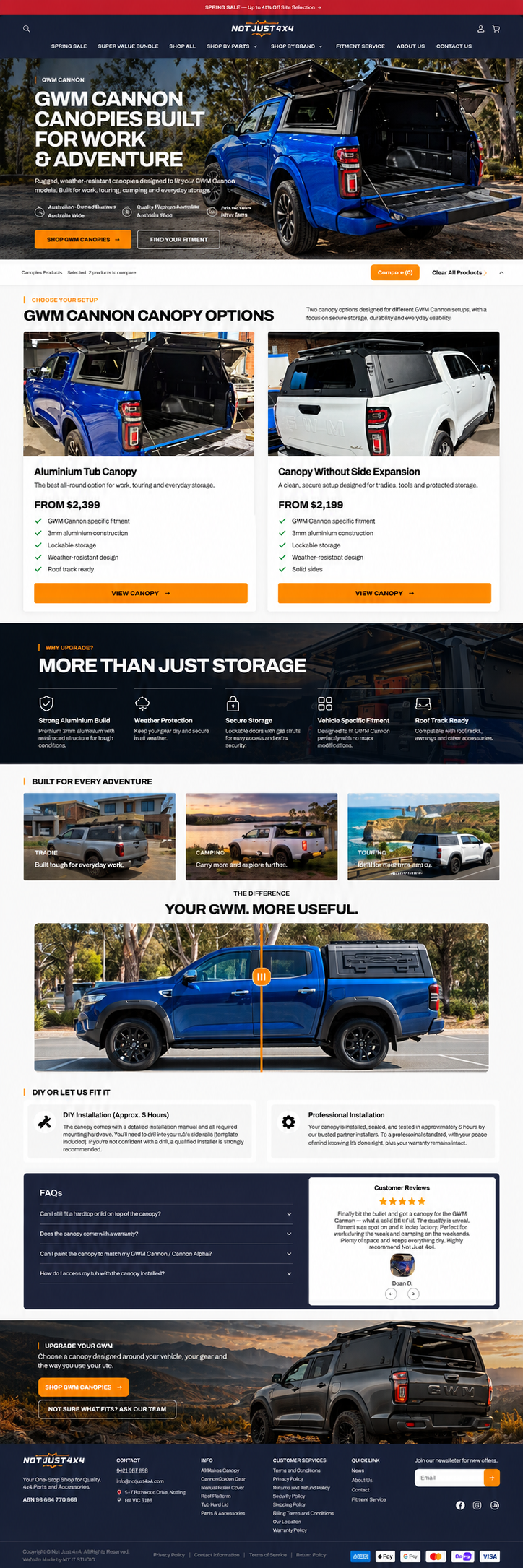 Not Just 4x4