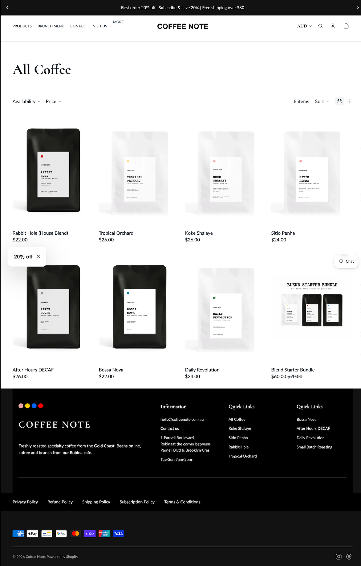 Coffee Note