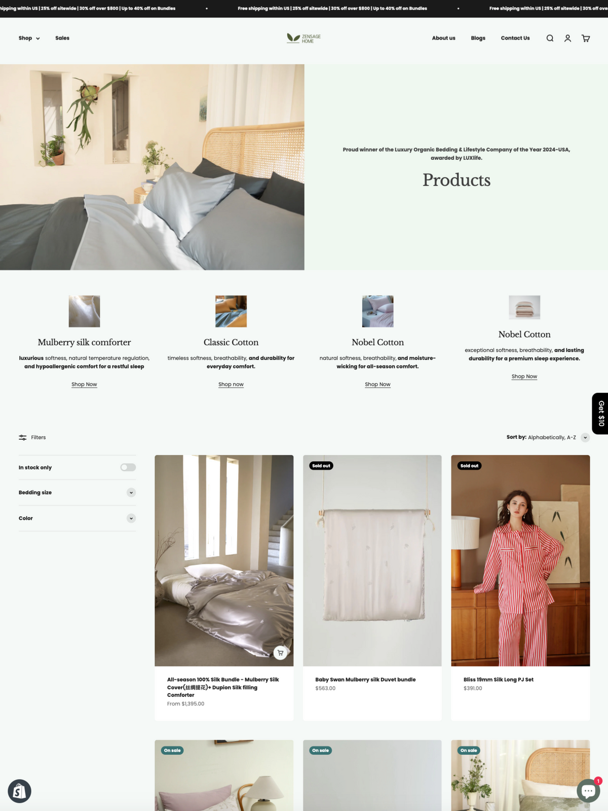 Zensage Home