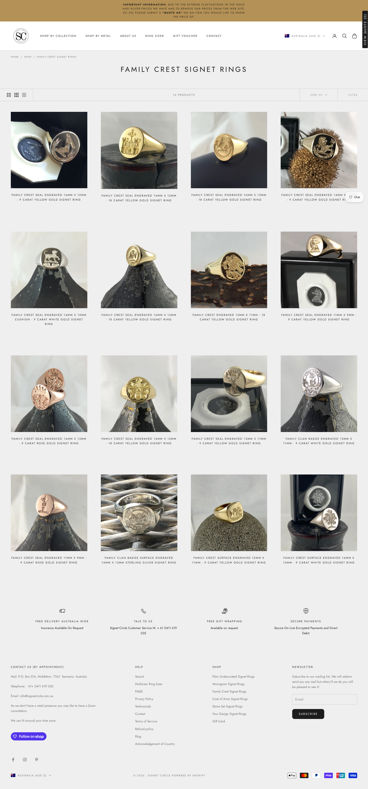 Signet Circle